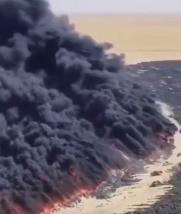 В Кувейте горит 50 миллионов шин