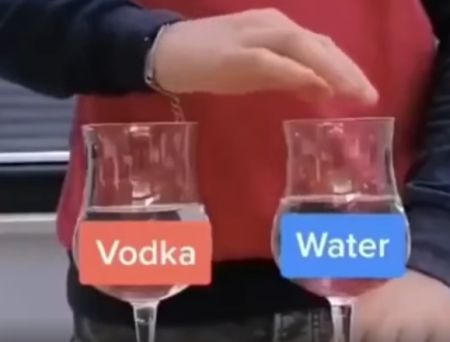 Как звучит вода и водка