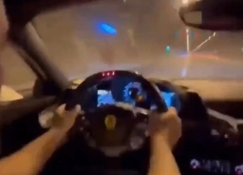 Неудачно погонял по туннелю на Ferrari