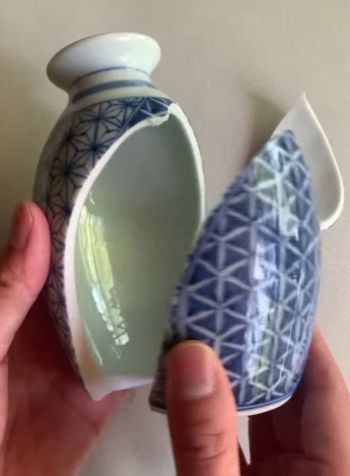 Как реставрировать разбитую керамику по японской технике кинцуги⁠⁠