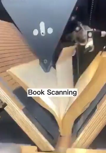 Сканер книг (до 2500 страниц в час)⁠⁠