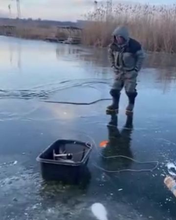 На рыбалке с Олегом