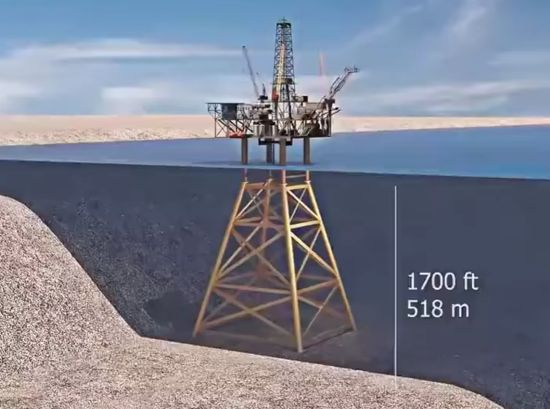 Как строят нефтяную платформу⁠⁠