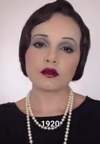 Как менялся макияж за 100 последних лет