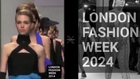 Лондонская Неделя моды в 2014 и 2024