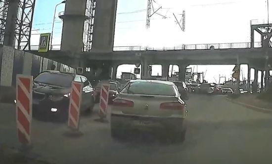 Случай на дороге в Калининграде