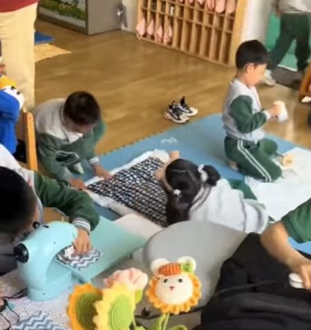Чем занимаются дети в китайских детских садах⁠⁠