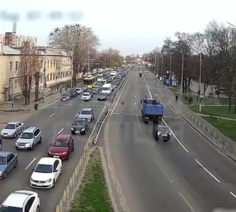 В Киеве произошло ДТП с опрокидыванием