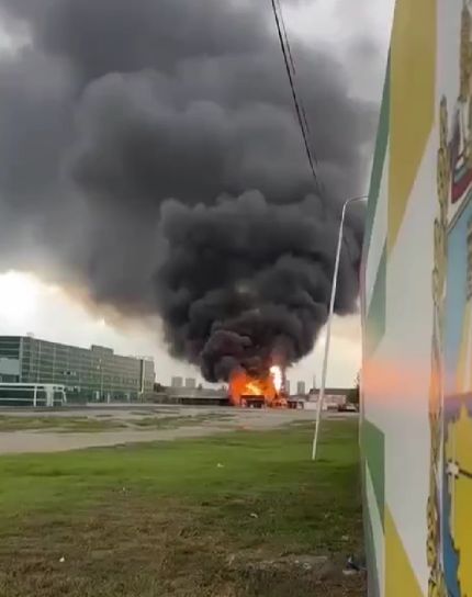 Взрыв на заправке⁠⁠