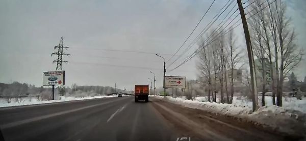 Водитель грузовика пожалел нарушителя