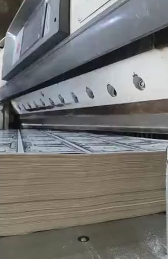 Вот что значит "рубить бабло" в самом прямом смысле слова