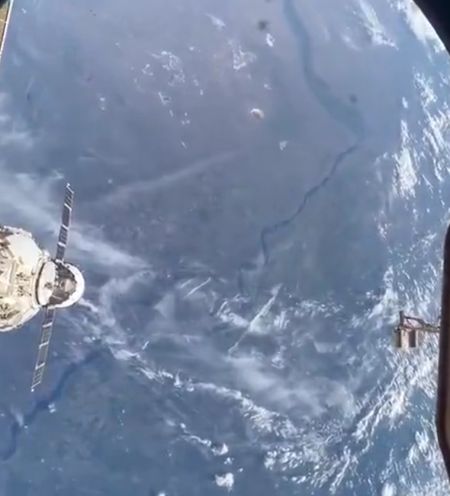 Волга-матушка из космоса. Великую реку с борта МКС показал космонавт Олег Артемьев