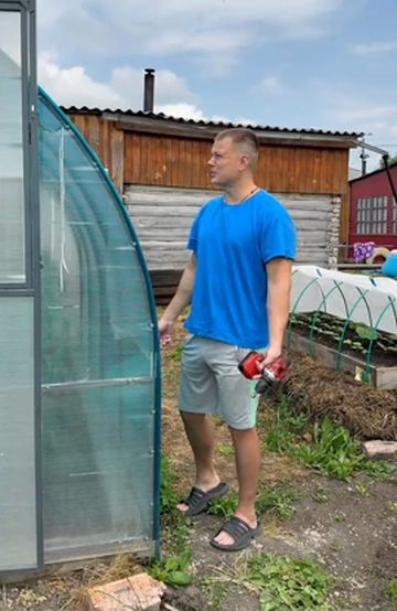Установка теплицы⁠⁠