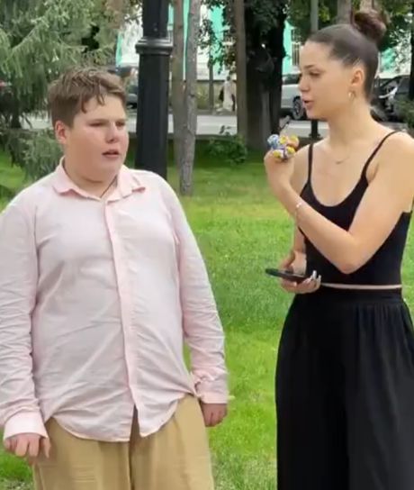 Он как будто реально казах