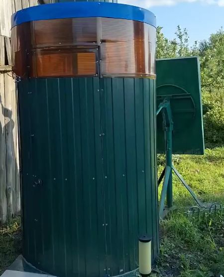 Бесплатная горячая вода на даче⁠⁠
