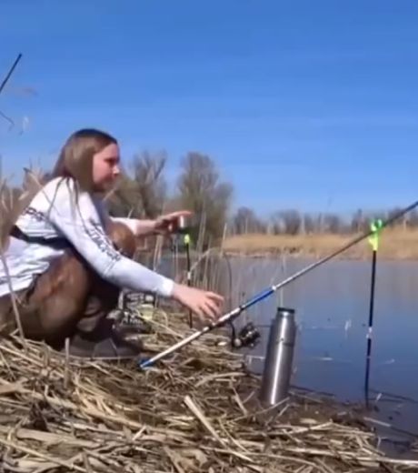 Хотели бы себе вторую половинку, которая любит рыбалку?