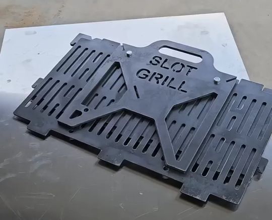 Slot grill - The Collapsible BBQ Grill made in USA⁠⁠
