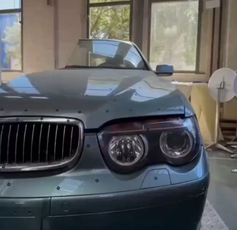 BMW 7 серии в детализированном разрезе