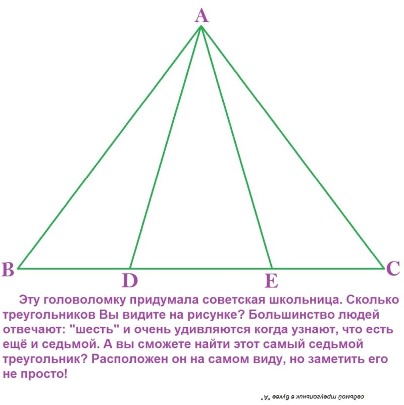 Где блин, этот треугольник?