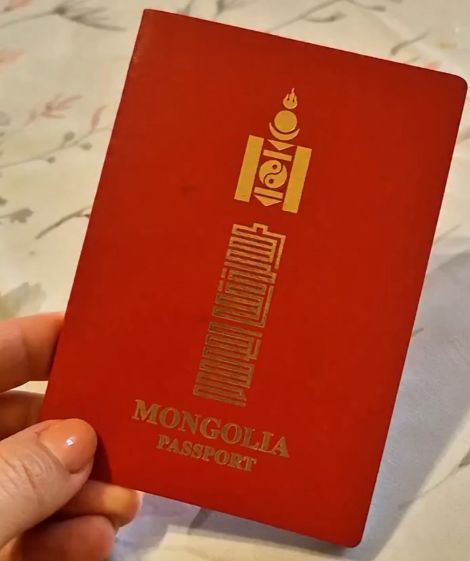 Монгольский паспорт⁠⁠