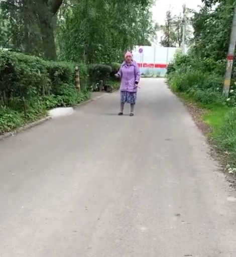 Пенсионерка устроила скандал из-за собаки