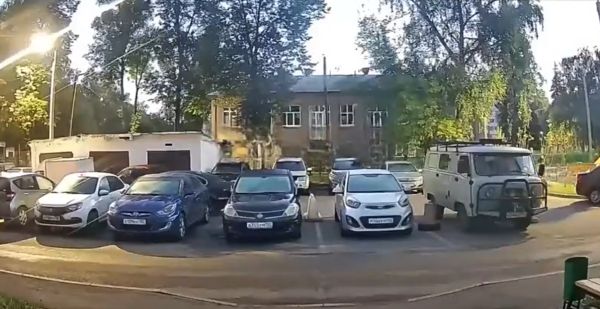 В Уфе устроили погром на парковке