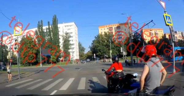 Нервный байкер