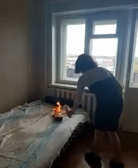 Девушка сожгла свою квартиру ради хайпа в соцсетях