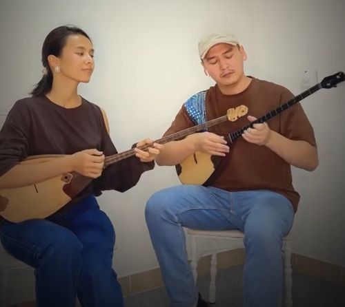 "Метель" на домбре