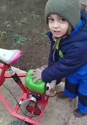 Вот бы мне такой велосипед в детстве