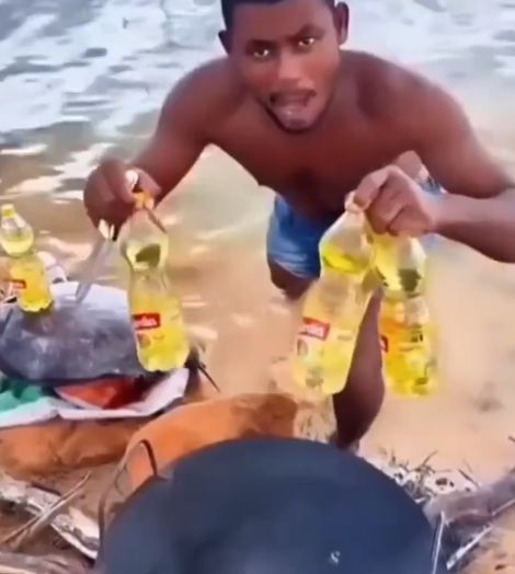 - Но она же вкусная... - Хорошо, но потом обязательно сжечь⁠⁠