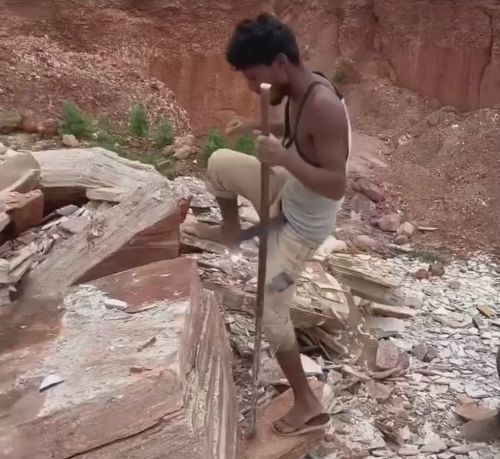 Производство мела в Индии