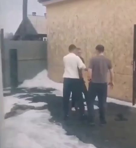 Дебош на сельской свадьбе