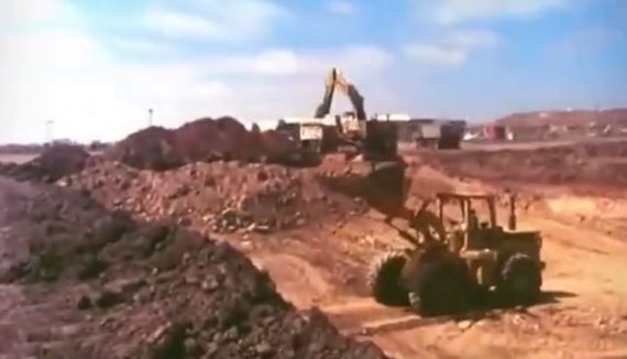 Сооружение декораций для съемок фильма «Титаник» в 1997 году (таймлапс)