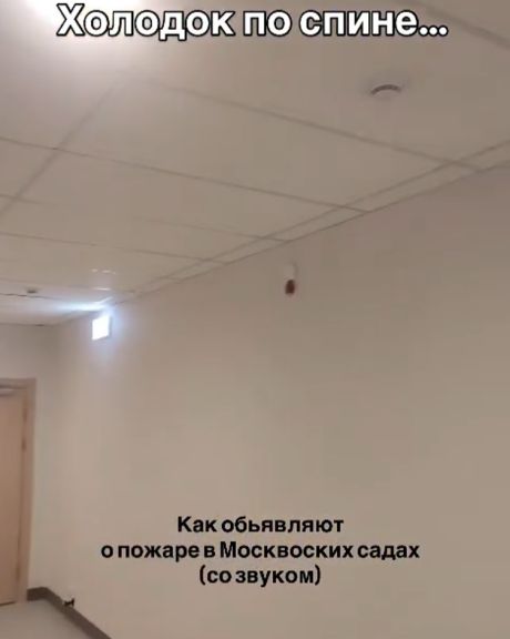 В соцсетях завирусился звук пожарной тревоги из московского детского садика