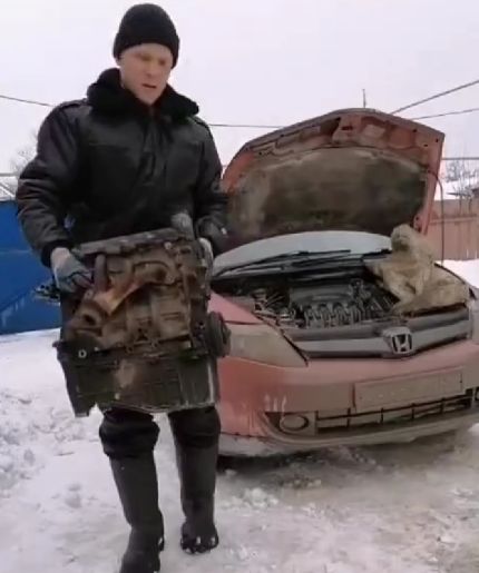 Скоро зима. Надо подготовить машину