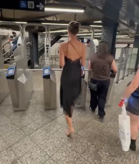 Обычный день в метро Нью-Йорка