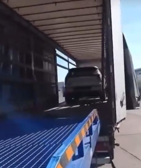 Новую Волгу удалось заснять на видео