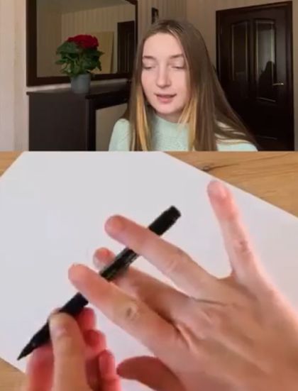 Рисование круга без циркуля