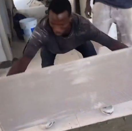 Африканская системы укладки плитки на пол