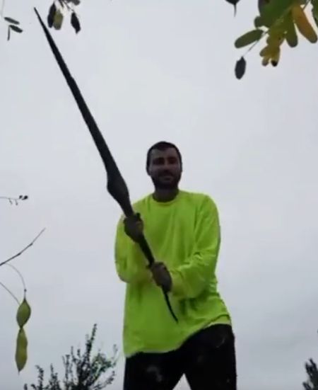 Мне бы такую палку в детстве