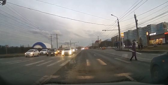 Халатность на дороге