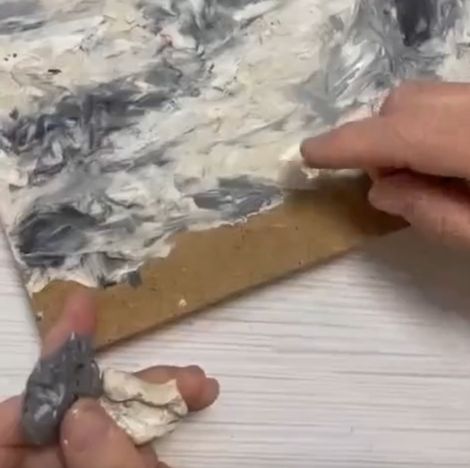 Как вам такой рисунок пластилином?⁠⁠