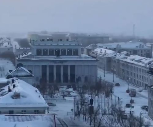 Зима в Воркуте