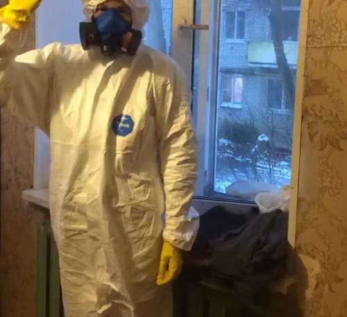 Уборка квартиры после смерти одинокого старика