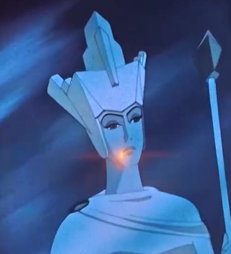 Крутая фигура Снежной королевы в ТЦ в Минске