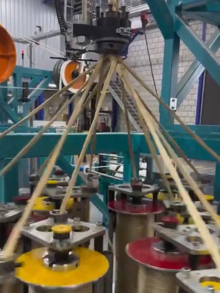 Залипательное плетение каната