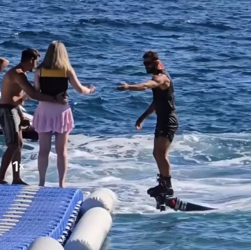 Полет с инструктором на реактивном ховерборде