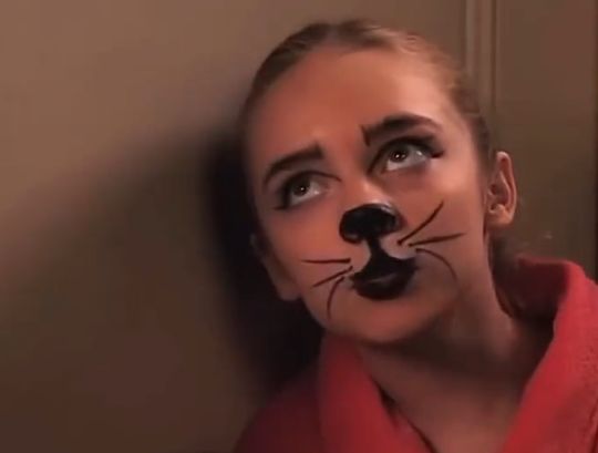 Костюм кошечки для школы