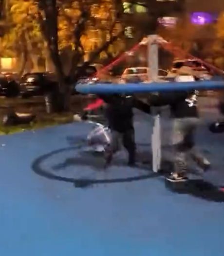 Тренировка юного космонавта